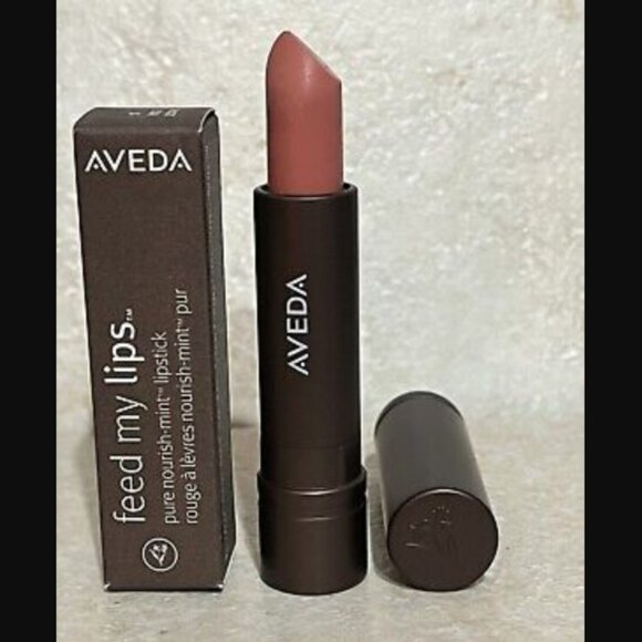 ❣️2/$36 NIB Aveda Feed My Lips Pure Nourish-mint Lipstick Rose Jicama $34.00 - Picture 2 of 7